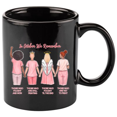 In October We Remember Those Who Fought And Won 11oz C Handle Ceramic Mug