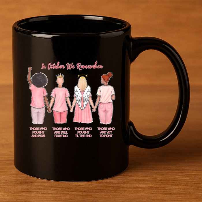 In October We Remember Those Who Fought And Won 11oz C Handle Ceramic Mug