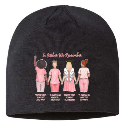 In October We Remember Those Who Fought And Won Sustainable Beanie