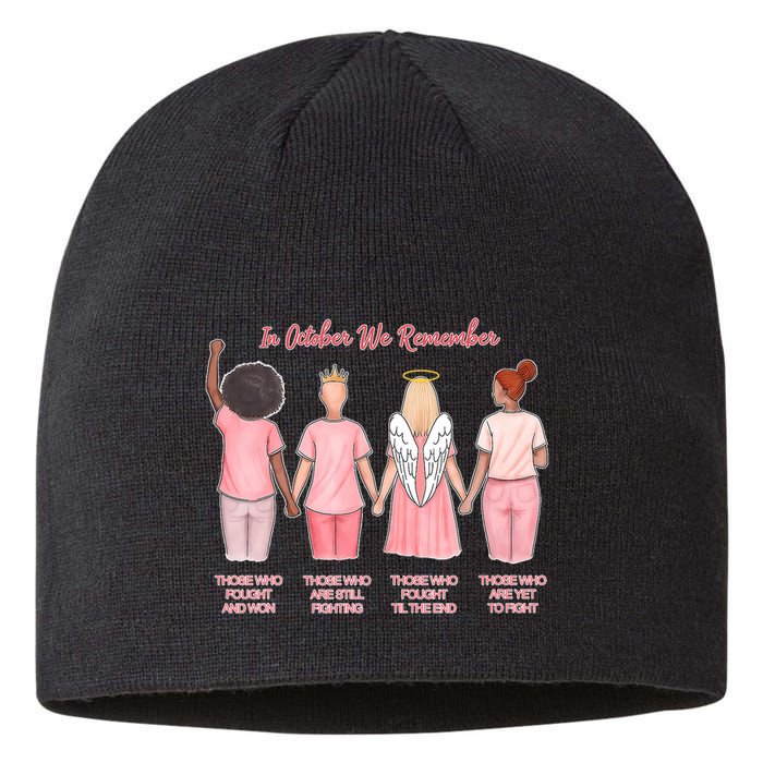 In October We Remember Those Who Fought And Won Sustainable Beanie