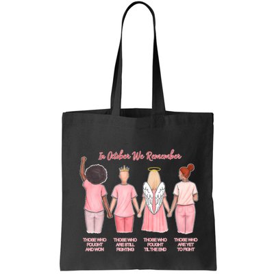 In October We Remember Those Who Fought And Won Bag