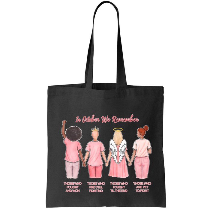 In October We Remember Those Who Fought And Won Bag