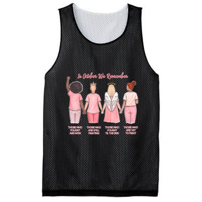In October We Remember Those Who Fought And Won Mesh Reversible Basketball Jersey Tank