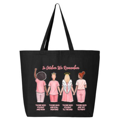 In October We Remember Those Who Fought And Won 25L Jumbo Tote
