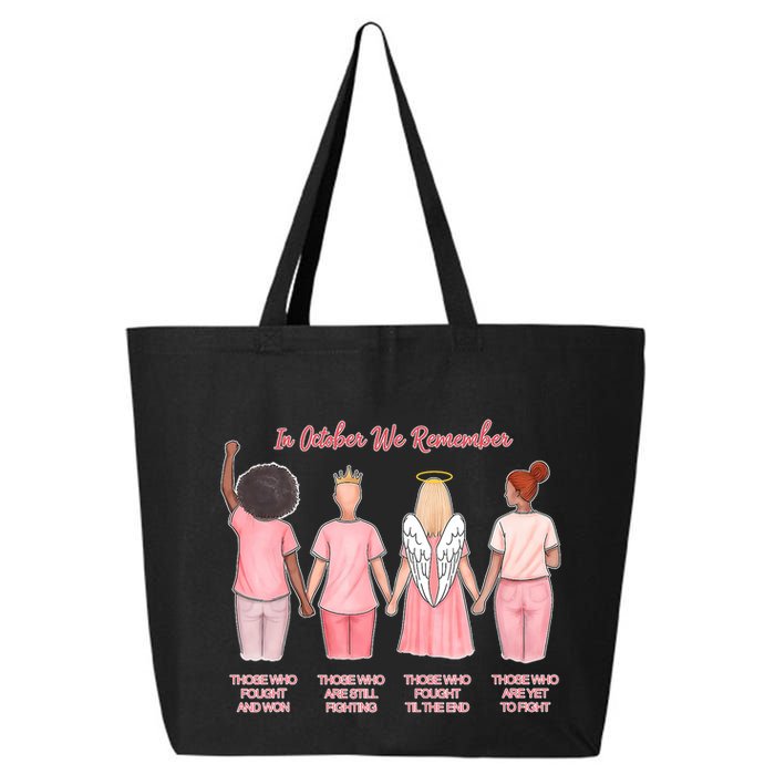 In October We Remember Those Who Fought And Won 25L Jumbo Tote