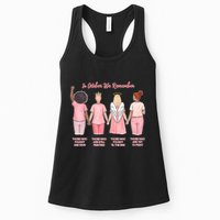In October We Remember Those Who Fought And Won Womens Tank Top