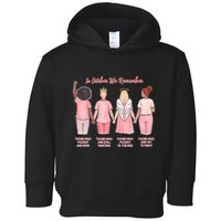 In October We Remember Those Who Fought And Won Toddler Hoodie