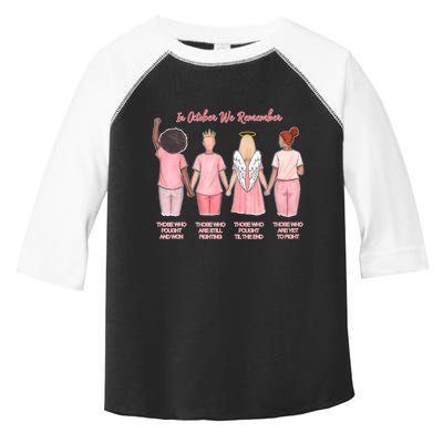In October We Remember Those Who Fought And Won Toddler Fine Jersey T-Shirt