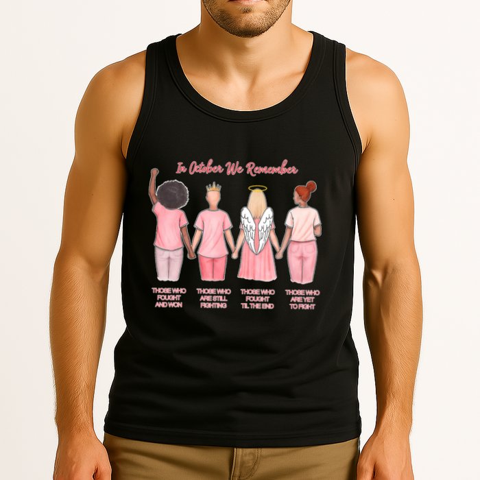 In October We Remember Those Who Fought And Won Tank Top