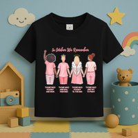 In October We Remember Those Who Fought And Won Toddler T-Shirt
