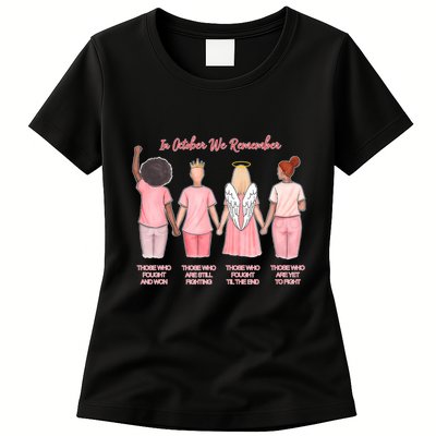 In October We Remember Those Who Fought And Won Womens T-Shirt