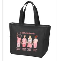 In October We Remember Those Who Fought And Won Zip Tote Bag