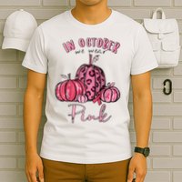 In October We Wear Pink T-Shirt