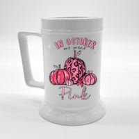 In October We Wear Pink Beer Stein