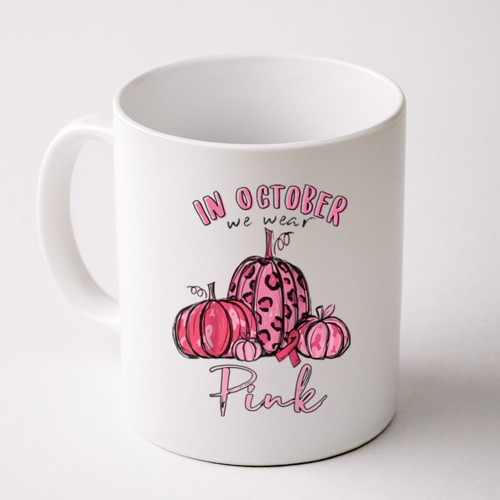 In October We Wear Pink Coffee Mug