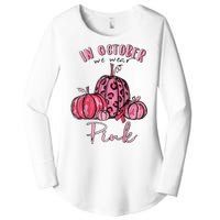 In October We Wear Pink Women's Perfect Tri Tunic Long Sleeve Shirt