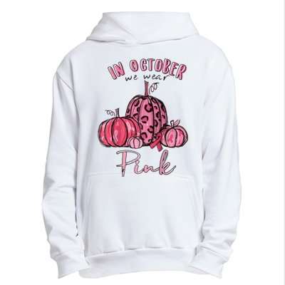 In October We Wear Pink Urban Pullover Hoodie