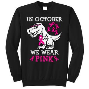 In October We Wear P.Ink Breast Cancer Awareness Gift Sweatshirt