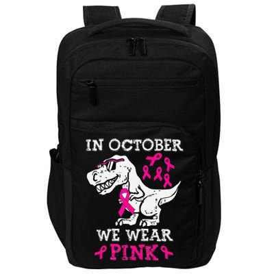 In October We Wear P.Ink Breast Cancer Awareness Gift Impact Tech Backpack