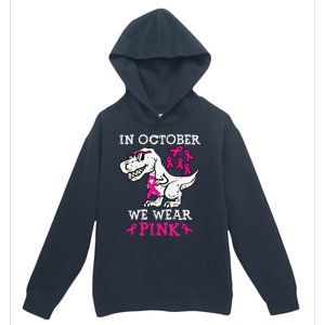 In October We Wear P.Ink Breast Cancer Awareness Gift Urban Pullover Hoodie