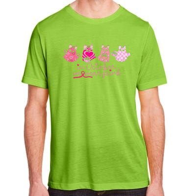 In October We Wear Pin.K Ghost Breast Cancer Awareness Adult ChromaSoft Performance T-Shirt