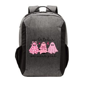 In October We Wear Cute Ghost Vector Backpack