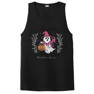 In October We Wear Pin.K Ghost Witch Breast Cancer Awareness PosiCharge Competitor Tank