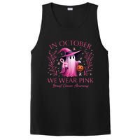 In October We Wear Ghost Witch Breast Cancer Awareness PosiCharge Competitor Tank