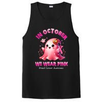 In October We Wear P.I.N.K Ghost Witch Breast Cancer Awareness PosiCharge Competitor Tank