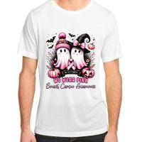 In October We Wear Ghost Witch Breast Cancer Awareness Adult ChromaSoft Performance T-Shirt