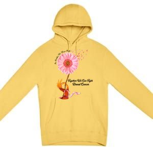 In October We Wear Pink Together We Can Fight Breast Cancer Gift Premium Pullover Hoodie