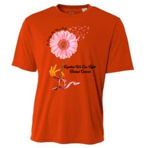 In October We Wear Pink Together We Can Fight Breast Cancer Gift Cooling Performance Crew T-Shirt