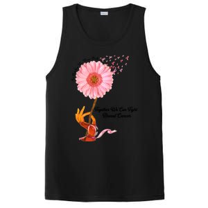 In October We Wear Pink Together We Can Fight Breast Cancer Gift PosiCharge Competitor Tank