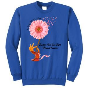 In October We Wear Pink Together We Can Fight Breast Cancer Gift Sweatshirt