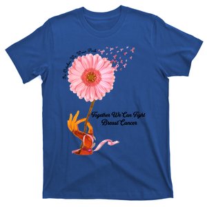 In October We Wear Pink Together We Can Fight Breast Cancer Gift T-Shirt