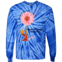 In October We Wear Pink Together We Can Fight Breast Cancer Gift Tie-Dye Long Sleeve Shirt