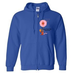 In October We Wear Pink Together We Can Fight Breast Cancer Gift Full Zip Hoodie