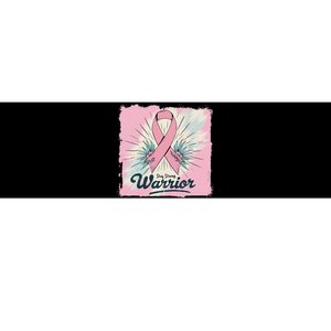 In October We Wear Stay Strong Warrior Breast Cancer Bumper Sticker