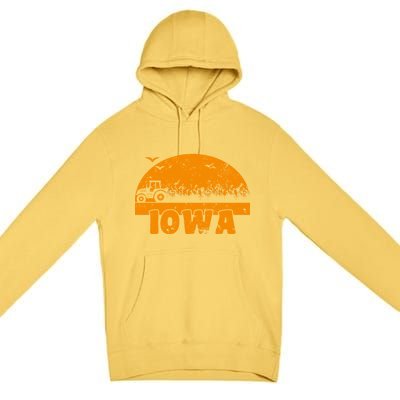 Iowa Farmers Tractor Premium Pullover Hoodie