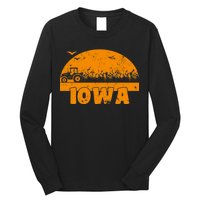 Iowa Farmers Tractor Long Sleeve Shirt