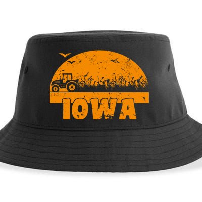 Iowa Farmers Tractor Sustainable Bucket Hat