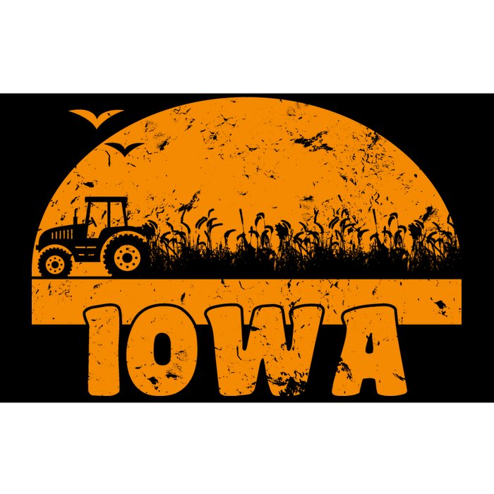 Iowa Farmers Tractor Bumper Sticker