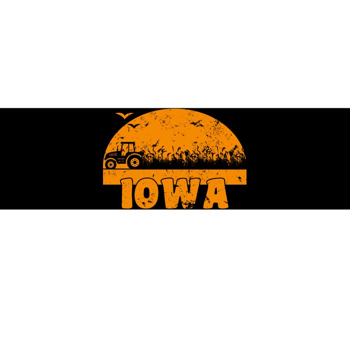 Iowa Farmers Tractor Bumper Sticker