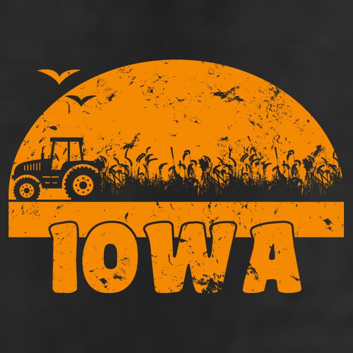 Iowa Farmers Tractor 11oz C Handle Ceramic Mug