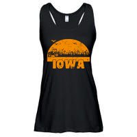 Iowa Farmers Tractor Ladies Essential Flowy Tank