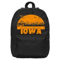 Iowa Farmers Tractor 16 in Basic Backpack