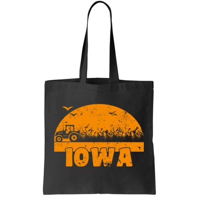 Iowa Farmers Tractor Tote Bag