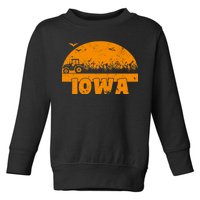 Iowa Farmers Tractor Toddler Sweatshirt