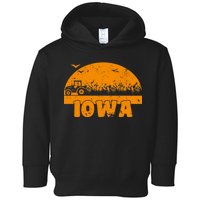 Iowa Farmers Tractor Toddler Hoodie