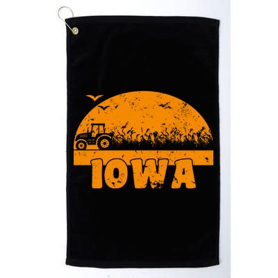 Iowa Farmers Tractor Platinum Collection Golf Towel